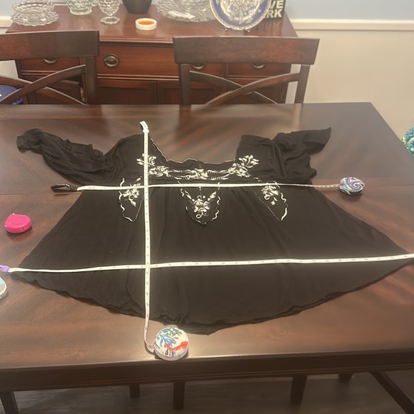 Free People Bed of Roses embroidered blouse - Picture 11 of 13